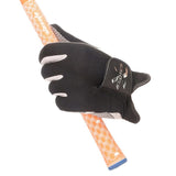 Outdoor Microfiber Golf Gloves Left Handed Non-Slip Breathable Mesh