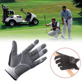 Outdoor Microfiber Golf Gloves Left Handed Non-Slip Breathable Mesh