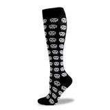 Skull Pattern Sports Compression Socks  for Fatigue Relief
