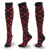 Skull Pattern Sports Compression Socks  for Fatigue Relief