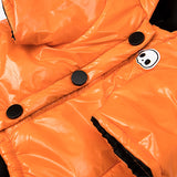 Waterproof Winter Dog Clothes Spitz Jacket with Hood