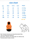 Waterproof Winter Dog Clothes Spitz Jacket with Hood