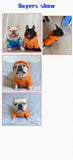 Waterproof Winter Dog Clothes Spitz Jacket with Hood