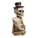 Skeleton Statue Storage Tube for Desktop