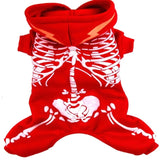 Skeleton Dog Coat For Small Pets
