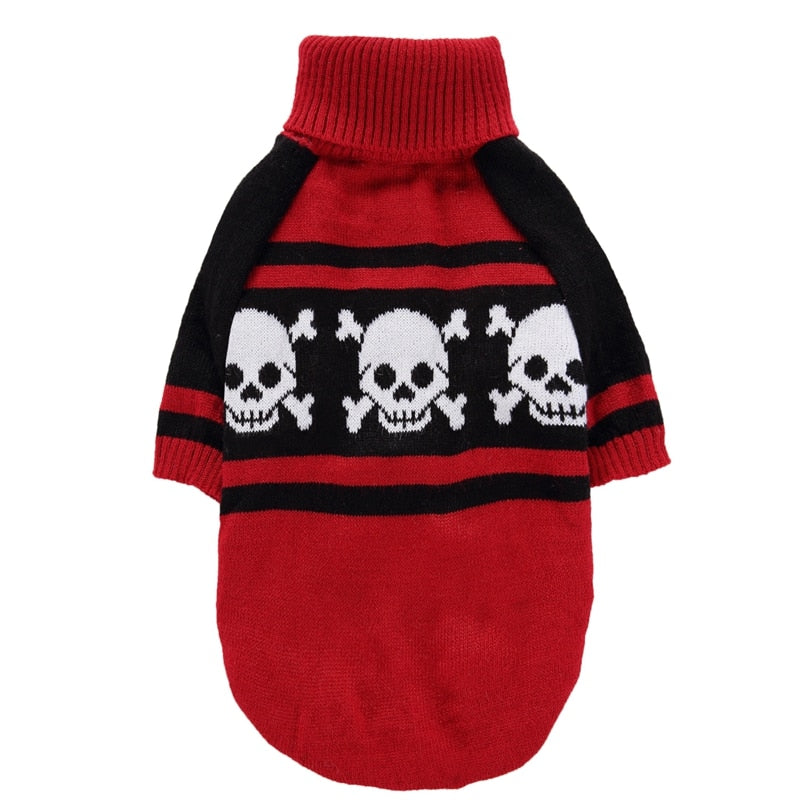 Skull Jumper for Pets Size XS-XXL
