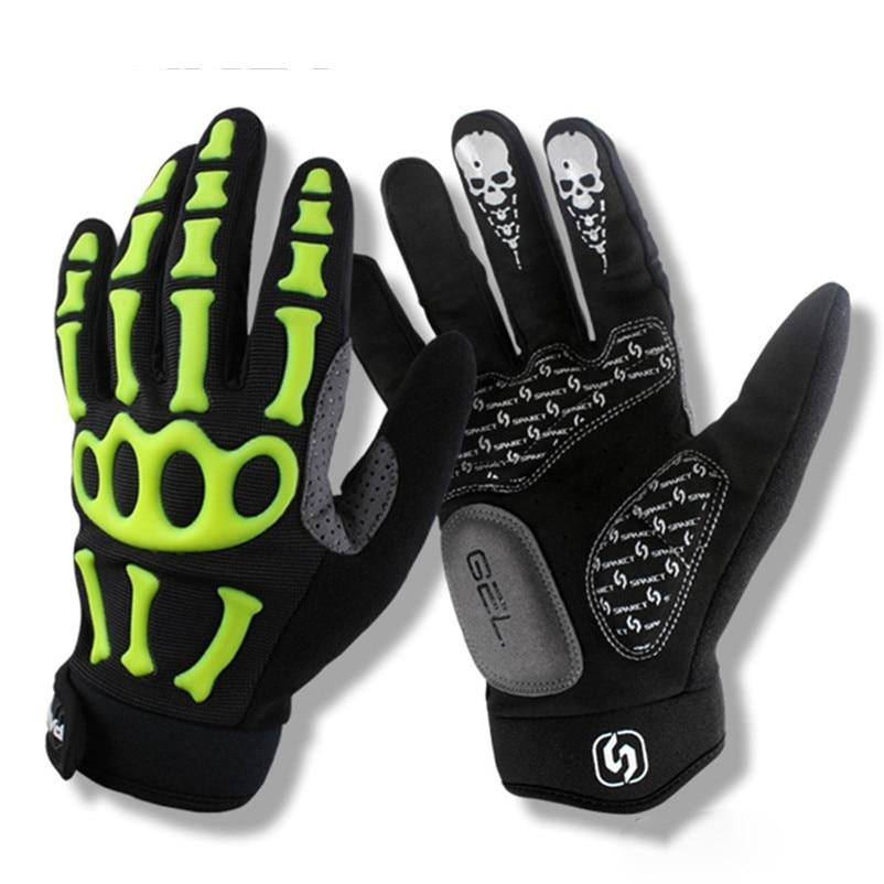 Full Finger Skull  Bicycle Gloves Unisex