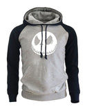 Streetwear Hoodie Jack Skellington Evil Face Punk Sweatshirt