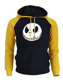Streetwear Hoodie Jack Skellington Evil Face Punk Sweatshirt