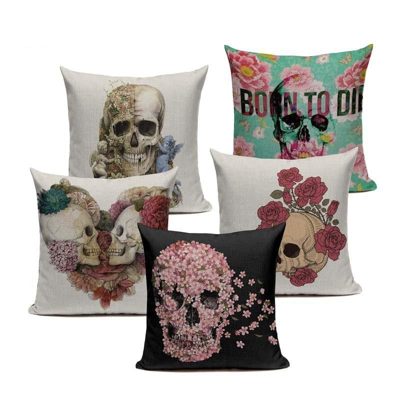 Mexican Skull  Throw Cushion Covers