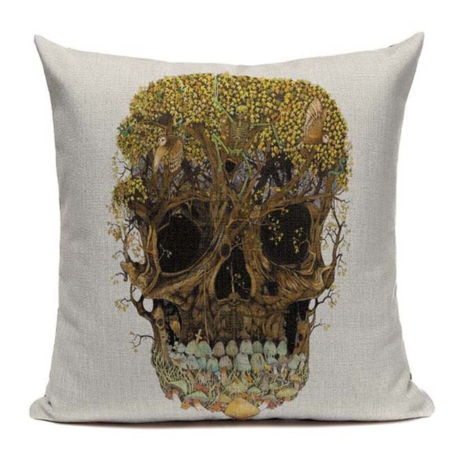 Mexican Skull  Throw Cushion Covers