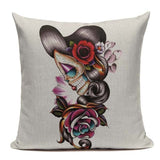 Mexican Skull  Throw Cushion Covers