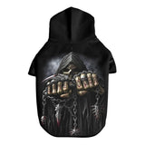 3D Skull Pet Hoodie Coat