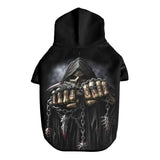 3D Skull Pet Hoodie Coat